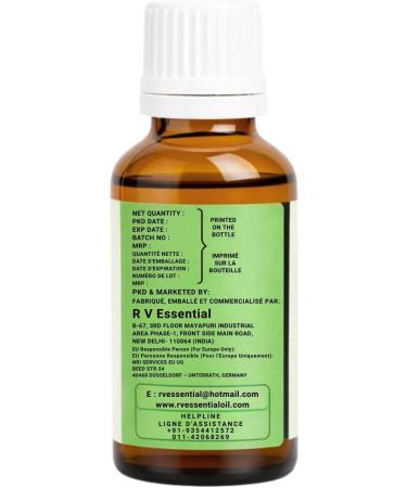 R V Essential Huile de porteur de choufleur pur 15ml (0.507oz) - Brassica Oleracea (100% pur et naturelle press e froid) Pure Cauliflower Carrier Oil Faint or No Aroma 15ml (0.507oz) - Buy Online on GoSupps.com