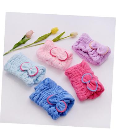 HAPINARY Shower Cap Hair Handkerchiefs for Women Drawstring Cosmetic Pouch Elastic Shower Womens Bandana Quick Dry Bath Towel Bathing Accessories Hair Towel Tool Take a Bath Hijab Miss Violet M - Buy Online on GoSupps.com