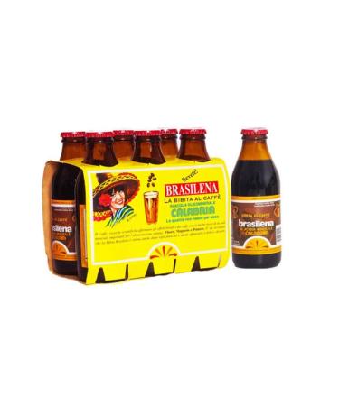Produits typiques Calabresi D fices de Calabre Brasilena Gassosa au caf boissons gazeuses dans l'eau Calabre 24 bouteilles de 18cl