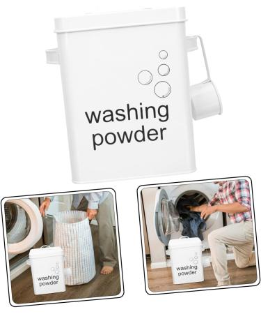 Baluue Washing Storage Bucket Laundry Soap Dispenser Fabric Softener Dispenser Snack Wrought Iron - Buy Online on GoSupps.com