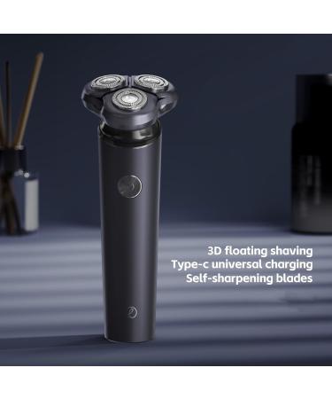 Head Shavers for Bald Men - Portable Electric Rotary Shaver & Beard Trimmer with Magnetic Cutter Blade | Type-C Rechargeable - Buy Online on GoSupps.com