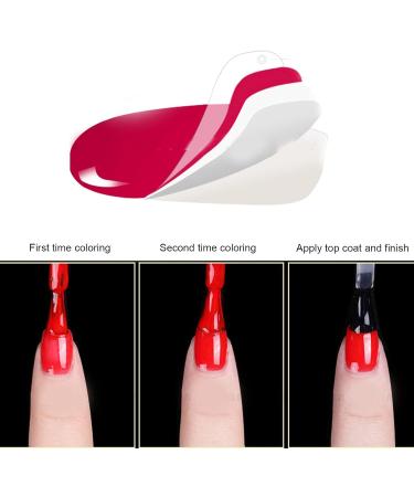 Different Gift No Wipe Top Coat Wear Resistant Nail Top Coat No Wipe 7.3x3.2cm for Manicurist Manicure Beginner for Household Nail Salon for Gel Polish Protection - Buy Online on GoSupps.com
