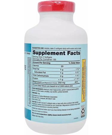 Kirkland Signature Magnesium Citrate 250 mg - Powerful One-Click Health Boost - Buy Online on GoSupps.com