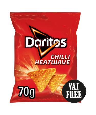 Doritos Chilli Heatwave Tortilla Chips 70g-Food