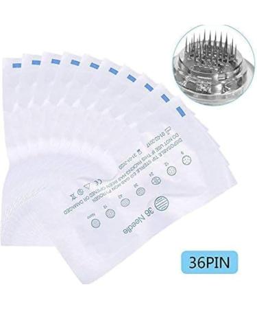 10 Pack Needle Cartridges for Electric Microneedle Pen | 36 Pin Replacement Needles for Derma Stamp & Scooter - Buy Online on GoSupps.com