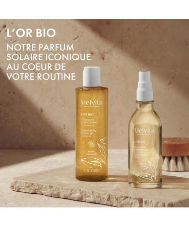Melvita Eco-Responsible Moisturizing Set: Beauty Routine with 5 Precious Oils for Radiant Skin and Hair Shower Gel - Buy Online on GoSupps.com