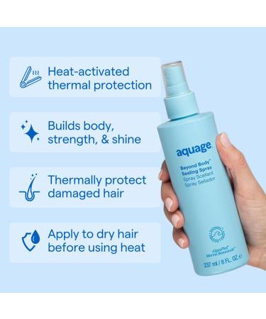 Aquage Beyond Body Sealing Spray Floral - Consciously Crafted 8 Fl Oz (Pack of 1) - Buy Online on GoSupps.com