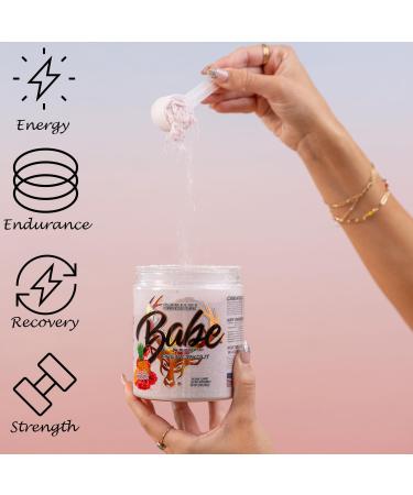 Bucked Up Babe Pre Workout Powder for Women | Fruit Punch | 6g Citrulline 2g Beta-Alanine 100mg Hyaluronic Acid 5mg Biotin and 5 Other Registered trademarked Ingredients | 30 Servings | 13 OZ - Buy Online on GoSupps.com