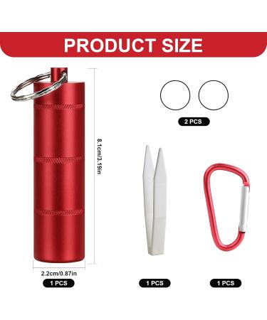 Pocket Pill Box - Waterproof Metal 3-Day Organizer for Fish Oil & Pills | Compact Carry-on & Wallet Size - Buy Online on GoSupps.com