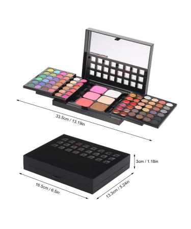 Pure Vie 96 Colors Eyeshadow Palette - Professional Makeup Contouring Kit - Buy Online on GoSupps.com
