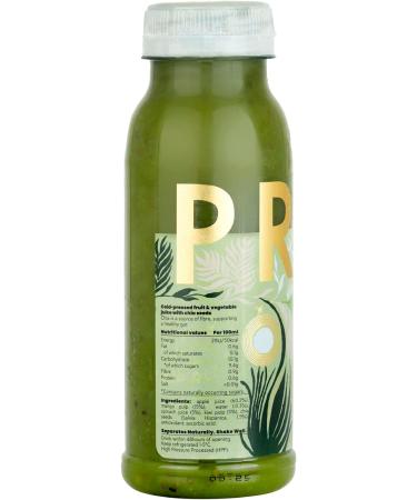 PRESS Healthfoods Kiwi Greens Chia Juice 250ml - Raw Cold Pressed Juice with Apple, Mango, Spinach, Kiwi, and Chia Seeds - Buy Online on GoSupps.com