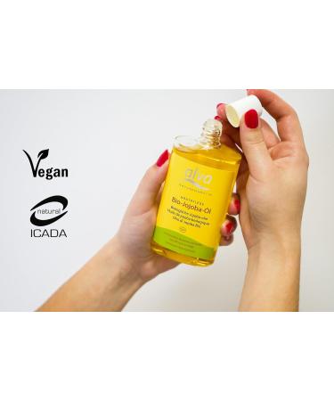 ALVA NATURE COSMETICS Jojoba Oil 125 ml - 100% Natural Vegan Hair & Body Care - Moisturizing Skin & Nail Oil Sustainable & Certified - Buy Online on GoSupps.com