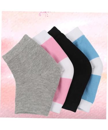 Dry feet Socks Cracked Heels Gel Socks feet Repair Socks Heel Sleeves Protectors Cracked feet Gel Socks Dry feet Gel Socks moisturizing Socks Open Toe Socks Half Silicone Socks - Buy Online on GoSupps.com