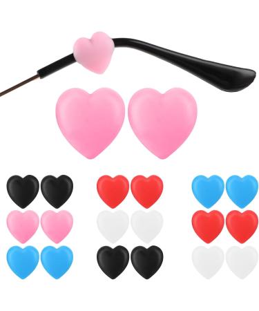 10 Pairs of Colorful Silicone Anti-Slip Glasses Holders - Soft Brick Covers for Kids & Adults - Perfect for Myopic Grooves Sunglasses & Reading Glasses - Buy Online on GoSupps.com