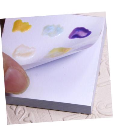  Healvian Healvian Pack of 100 Clear Colour Nail Polish Easy to Use Manicure Mixing Boards - Buy Online on GoSupps.com