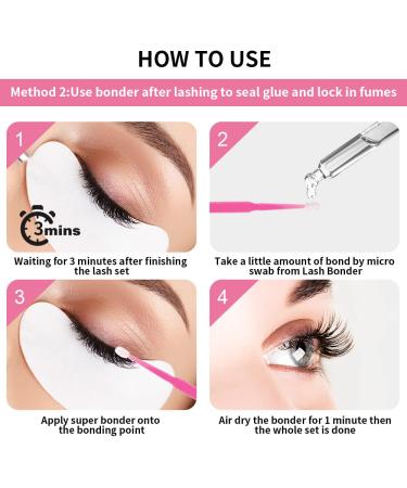 Arison Lash Bonder 20ml - Super Accelerator & Sealant for Eyelash Extensions | Waterproof & Oil Proof Adhesive with Longer Retention | No Fume, No Irritation | Unscented - Buy Online on GoSupps.com
