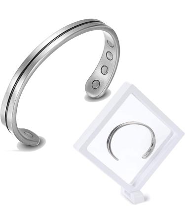 Rainso Magnetic Therapy Bracelet - Lightweight Titanium for Men & Women | Arthritis Pain Relief - Buy Online on GoSupps.com