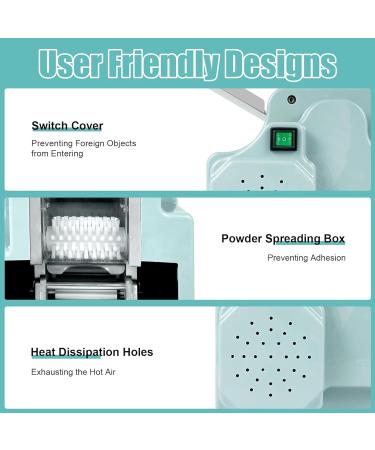 Commercial Electric Dumpling Skin Processing Machine Wonton Skin Processing Machine 50-60 Pieces/Minute with 1 Mold for Kitchen - Buy Online on GoSupps.com