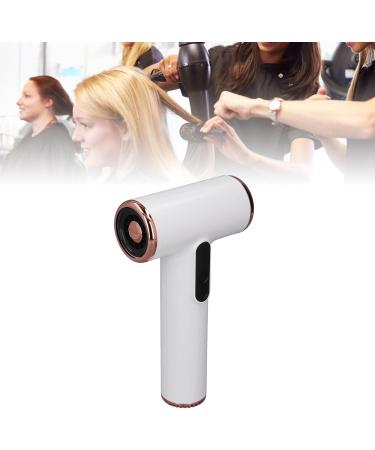 Cordless Hair Dryer Powerful 200W Fast Drying Blow Dryer Lightweight Portable Design with Nozzle for Home Travel (US Plug) - Buy Online on GoSupps.com