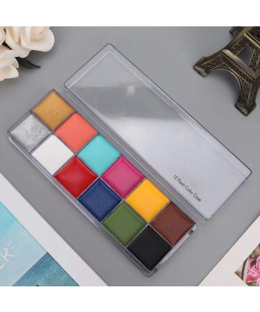12 Colors Waterproof Body Paint - Sweatproof Makeup for Halloween & Parties | DIY Face & Graffiti Art - Buy Online on GoSupps.com