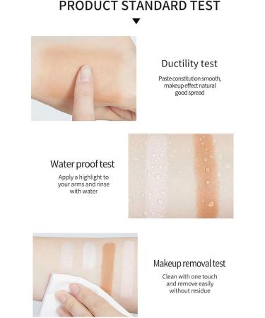 Concealer Makeup Concealer Stick Waterproof Lightweight Face Cosmetics Creamy Self Sharpening Crayon Stick (04) - Buy Online on GoSupps.com