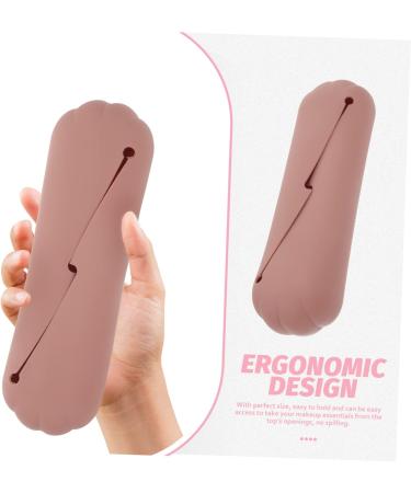 Portable Eyeshadow Brush Storage Box Travel Brush Organizer Cosmetic Brush Covers Traveling Silicone Makeup Brush Makeup Brush Holder Travel - Cosmetic Bag Silica Gel - Buy Online on GoSupps.com