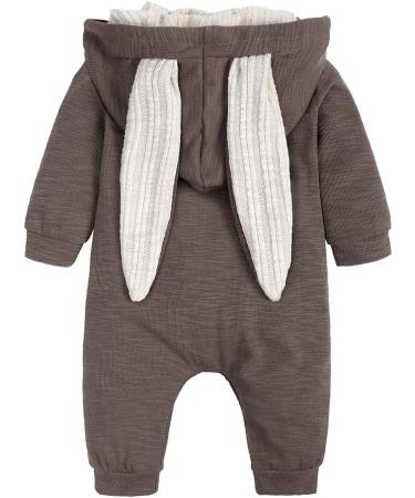 Kids Tales Newborn Baby Winter Rabbit Ear Hooded Romper 18-24 Months - Color 02 - Buy Online on GoSupps.com
