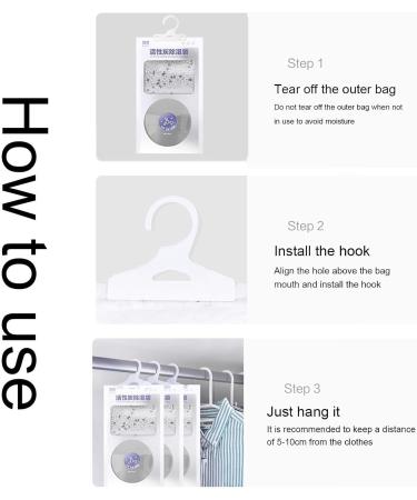 Kazuko Moisture Absorb Packages - 10-Pack Moisture Absorbers for Cabinets Bedrooms & Kitchens | International Shipping - Buy Online on GoSupps.com