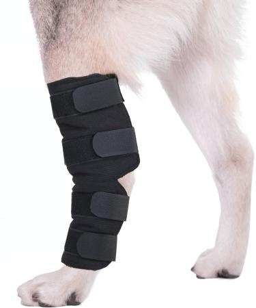 ceepdoogle Canine Dog Hock Brace Rear Leg Joint Wrap Protects Wounds as They Heal Compression Wrap Heals and Prevents Injuries and Sprains Helps with Loss of Stability Caused by Arthritis Puppy - Buy Online on GoSupps.com