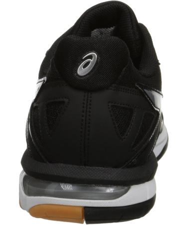 ASICS Men's GEL-Tactic Volleyball Shoe 12 - Black/Onyx/Silver - High Performance Volleyball Shoe - Buy Online on GoSupps.com