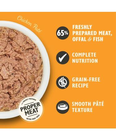 Lily's Kitchen Natural Soft Pate for Adult Cats Grain Free Recipes Multipack (32 x 85g Tub) - Buy Online on GoSupps.com