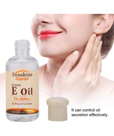 Cosmetics Vitamin E Essence Oil Whitening Moisturizing Skin Care Nourishing Moisturizes Face and Skin (75ml Black Bottle for Night) - Buy Online on GoSupps.com
