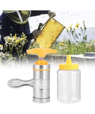 Portable Stainless Steel Honey Extractor | Mini Honey Squeezer Tool for Beekeeping - Double-Sided Polished - Buy Online on GoSupps.com