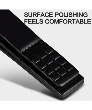 QURIPE 7pcs Manicure Set - Stainless Steel Nail Clippers Kit for Travel - Luxury Grooming Gift in Black Case - Buy Online on GoSupps.com