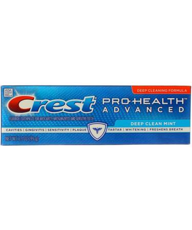 Crest Pro-Health Toothpaste Clinical Gum Protection Smooth Mint - 3.5 oz Pack of 5 - Buy Online on GoSupps.com