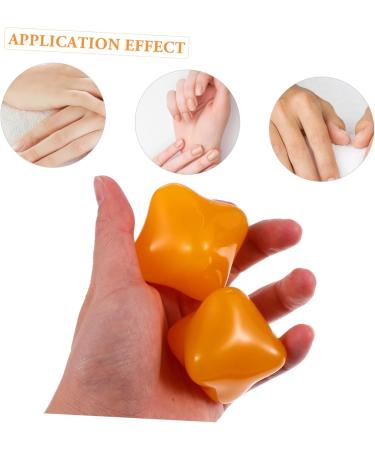 Beavorty 6 STK Handball Massage Balls Silicone Decompression & Finger Training Balls for Portable Relief - Buy Online on GoSupps.com