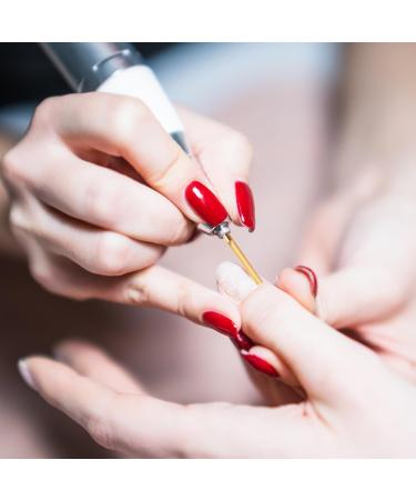 CGBE Nail Miller Attachments - Wolframcarbid Nail Miller Bits for Nail Care | 3/32 Long Barrel Milling Cutter | Medium Grain Nail Skin Removal & Polishing - Buy Online on GoSupps.com