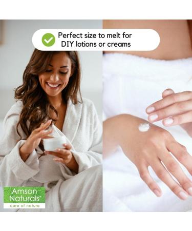 Cocoa Butter Wafers (Food Grade) 1lb / 454g / 16oz by Amson Naturals-100% Pure & Natural Non-Deodorized Food Grade Fresh For Recipes Cooking Smoothies Coffee Skincare Haircare. 454 g (Pack of 1) - Buy Online on GoSupps.com