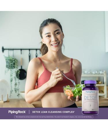 Piping Rock Detox Cleansing Pills 240 Capsules Lean Complex Dietary Supplement Gluten Free Non-GMO - Buy Online on GoSupps.com