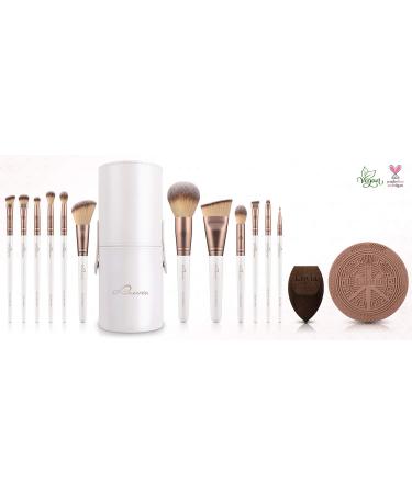 Shop Luvia Vegan Make-Up Brush Set & Contouring Palette Bundle - Perfect for All Skin Types - Buy Online on GoSupps.com