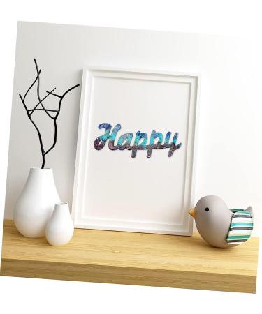 NUOBESTY 3 Pcs Crystal Epoxy Mold Resin Epoxy Silicone Word Sign Mold Diy Silicone Mold Front Door Signage As Shownx3pcs 22.6X9X1.2CMx3pcs - Buy Online on GoSupps.com