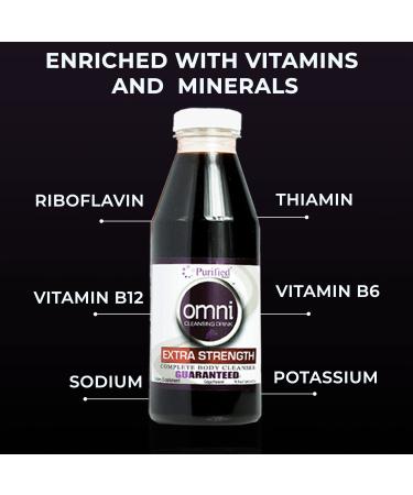 Omni Same Day Detox Cleanse Drink - Grape Flavor - 16 oz - Buy Online on GoSupps.com