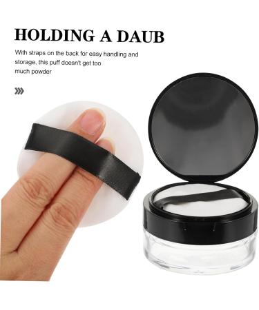 DOITOOL 4 Sets Loose Powder Box Powder Box Puff Powder Holder Powder Case for Cosmetic Screw Cap Powder Puff - Buy Online on GoSupps.com