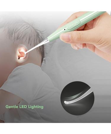 Rechargeable Brrnoo Ear Wax Cleaner for Babies & Kids - Removal Kit with Ear Pick & Silicone Tip - Buy Online on GoSupps.com