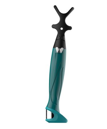 WOW Adult Floss Holder (Green/White/Black)-Patented Design Awards Winning Product Easy Comfort & Effective Works Perfectly with Reach Waxed Nylon Floss
