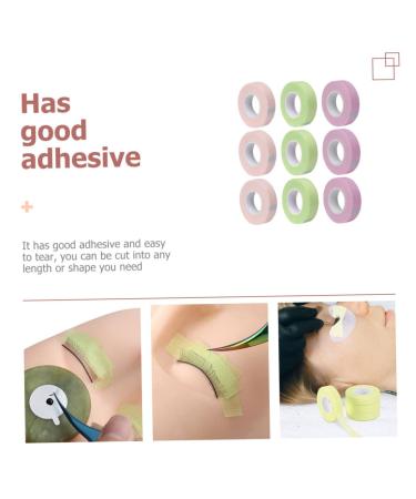 Housoutil 18 Rolls Lash Tape - Eyelash Extension Tools & Under Eye Grafting Patch | Non-Woven Fabric Beauty Supplies - Buy Online on GoSupps.com