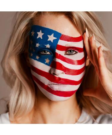 Mysense Harley Costume Accessories Makeup Kit - Red Blue Water Based Face Paint & Temporary Hair Color for Halloween & Cosplay - Non-toxic & Washable for Adults & Kids - Buy Online on GoSupps.com