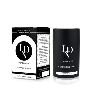 LDN Professional LDN Professional Hair Fibers No. 1. Hair fibers for hair loss and thinning hair instantly thicken hair naturally 22g bottle of hair fibers (medium brown)