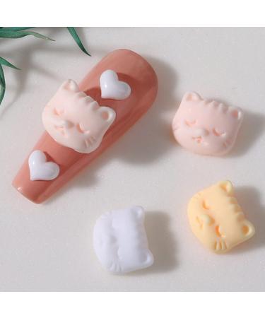 Sanwood 3D Nail Art Trailer - 30 Colorful Katzkopf Nail Diamonds | Fairy Style DIY Manicure Accessories - Buy Online on GoSupps.com