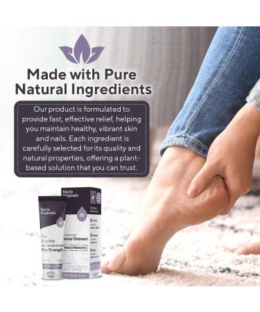 Marie Originals Bioactive Barrier Ointment | Plant-Powered Jock Itch Ringworm & Fungus Relief | Fast Recovery Solution - 1oz - Buy Online on GoSupps.com